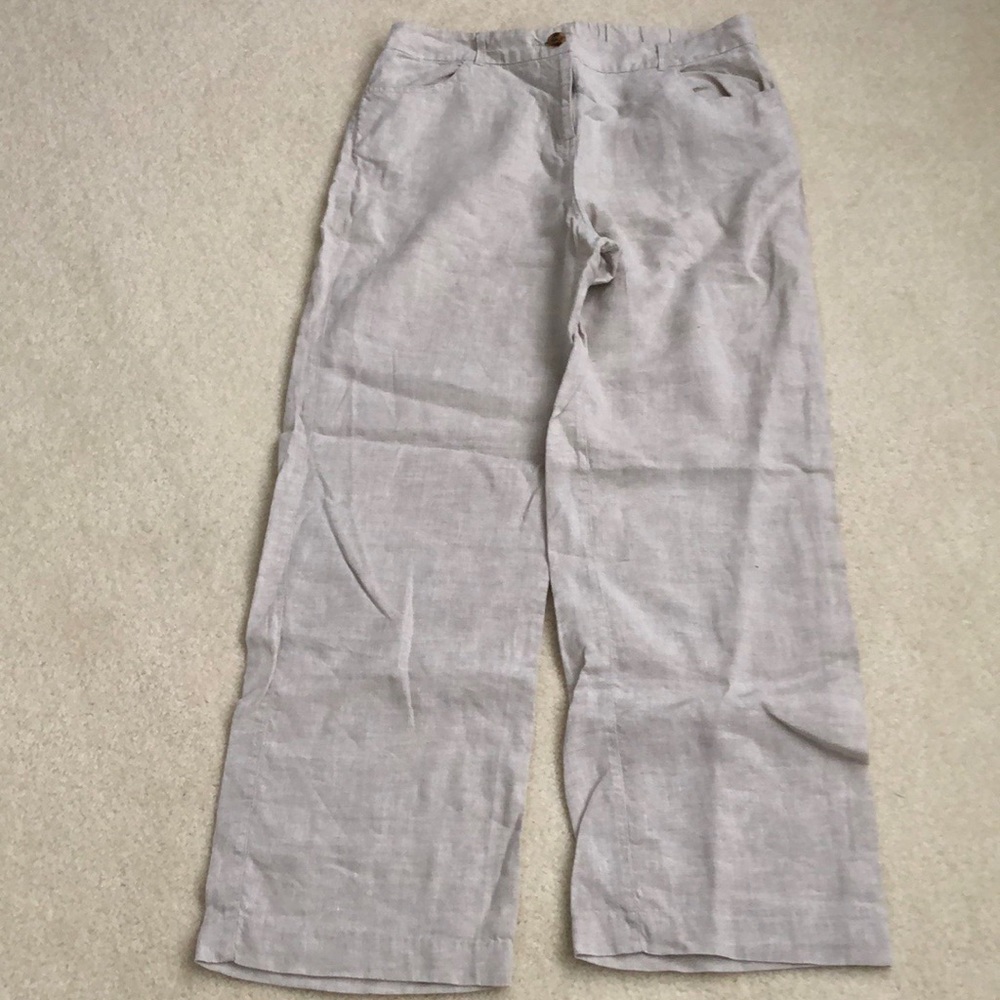 Chico’s 100% Linen pants, size 1.5